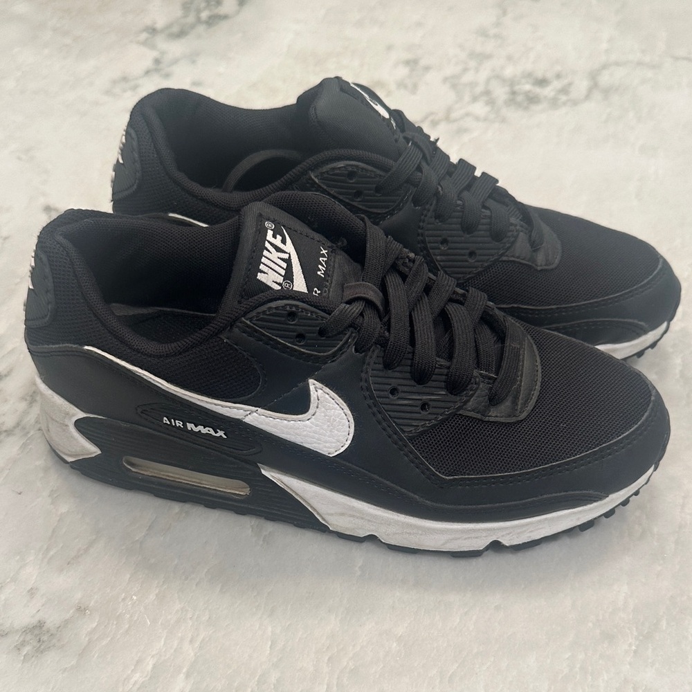 Nike Air Max Black and White Sneakers